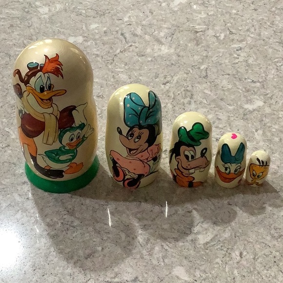 Disney Other - Disney Character Nesting Dolls
